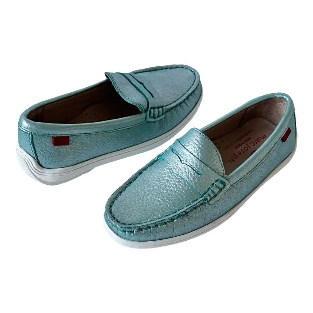 Marc‎ Joseph Union St Unisex-Kids Boys/Girls Leather Slip On Moccasin Shoes